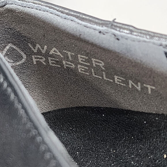 Vionic‎ Willa Wedge Women's Slip-on Loafer Black Leather - 8 Medium - Picture 6 of 10